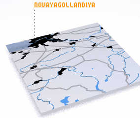 3d view of Novaya Gollandiya