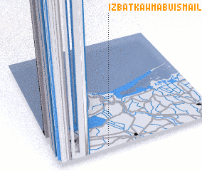 3d view of ‘Izbat Kawm Abū Ismā‘īl