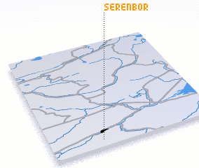 3d view of Seren Bor