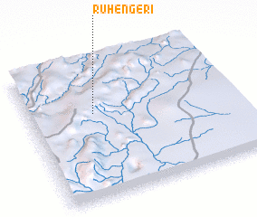 3d view of Ruhengeri