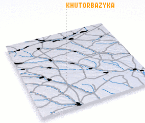 3d view of Khutor Bazyka