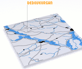 3d view of Dedov Kurgan