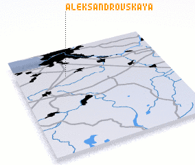 3d view of Aleksandrovskaya