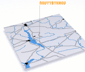 3d view of Novyy Bykhov