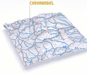 3d view of Coromandel