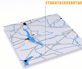 3d view of Staraya Serebryanka