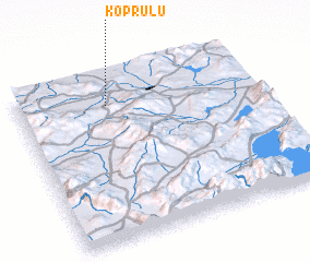 3d view of Köprülü