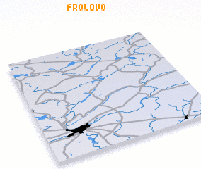 3d view of Frolovo