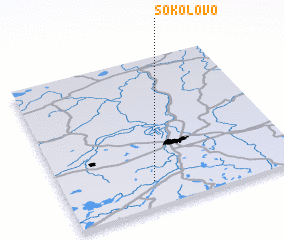 3d view of Sokolovo