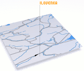 3d view of Ilovenka