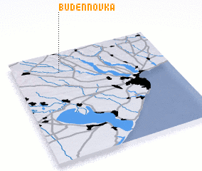 3d view of Budënnovka