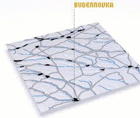 3d view of Budënnovka