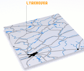 3d view of Lyakhovka