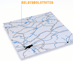 3d view of Belaya Bolotnitsa