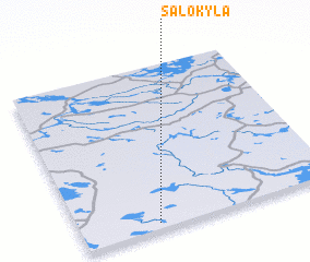 3d view of Salokylä