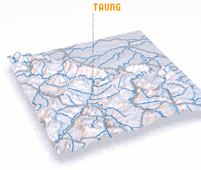 3d view of Taung