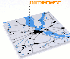 3d view of Staryye Petrovtsy