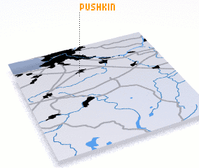 3d view of Pushkin