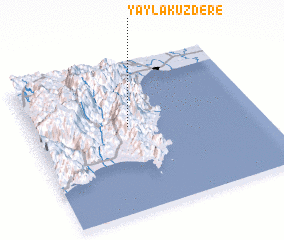 3d view of Yaylakuzdere