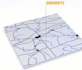 3d view of Gorodets