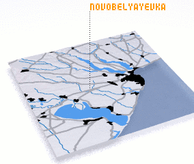 3d view of Novo-Belyayevka