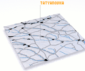 3d view of Tatʼyanovka