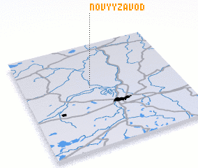 3d view of Novyy Zavod