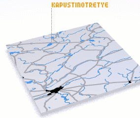 3d view of Kapustino Tret\