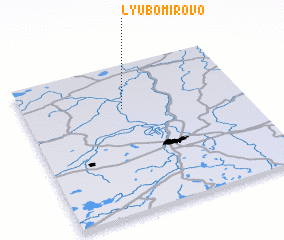 3d view of Lyubomirovo