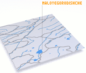 3d view of Maloye Gorodishche