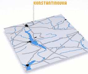 3d view of Konstantinovka