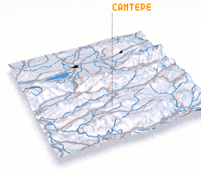 3d view of Çamtepe