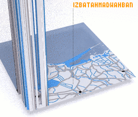 3d view of ‘Izbat Aḩmad Wahbān