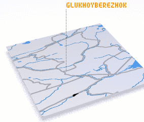 3d view of Glukhoy Berezhok