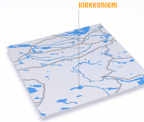 3d view of Kirkkoniemi