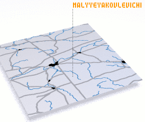 3d view of Malyye Yakovlevichi