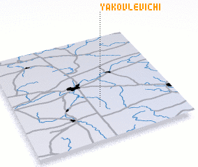 3d view of Yakovlevichi