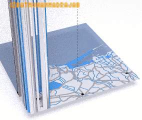3d view of ‘Izbat Muḩammad Rajab