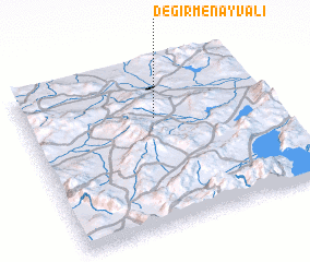 3d view of Değirmenayvalı