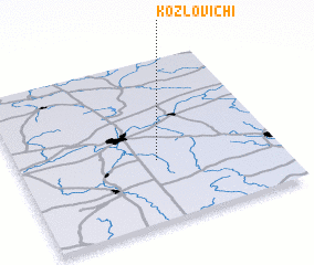 3d view of Kozlovichi