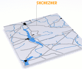 3d view of Shchezherʼ