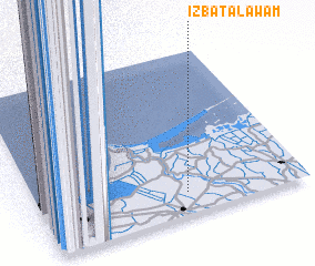 3d view of ‘Izbat al ‘Awām