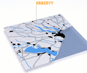 3d view of Krasnyy