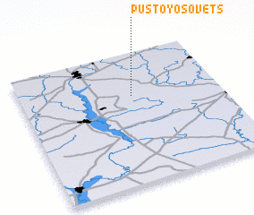 3d view of Pustoy Osovets