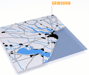3d view of Gribovka
