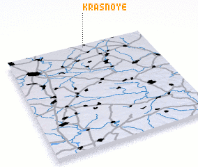 3d view of Krasnoye