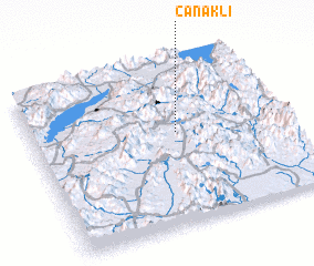 3d view of Çanaklı