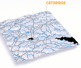 3d view of Cato Ridge