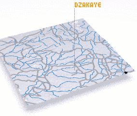 3d view of Dzakaye