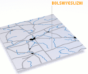 3d view of Bolʼshiye Slizhi